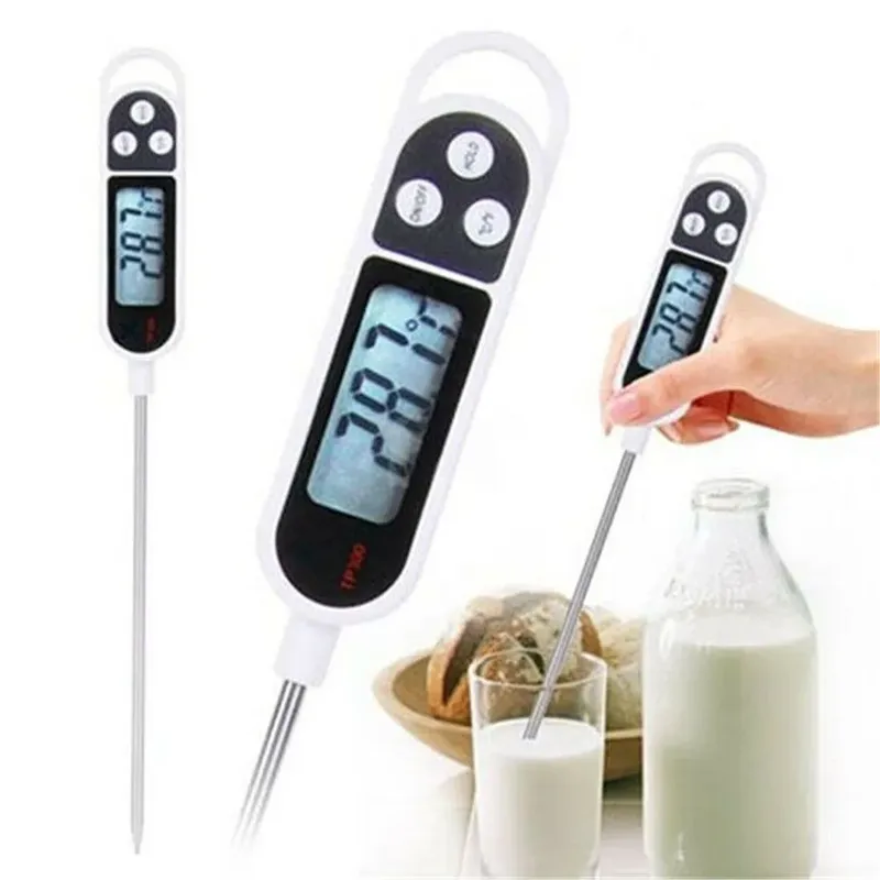 1pc digitales sofort lesbares Fleisch thermometer Küche Kochen Lebensmittel Süßigkeiten Thermometer für Öl Frittieren Grill Grill Raucher Thermometer