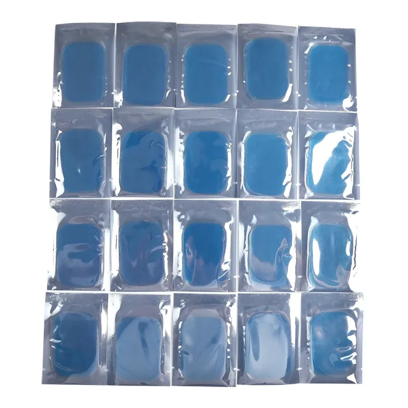 50/100 stücke Ersatz ABS Gel Pads EMS Bauch Muskel Stimulator Hydrogel Gel Fitness Zubehör Training Massage Entspannen