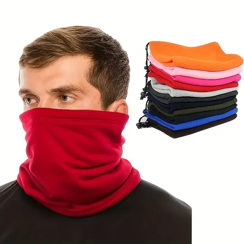 Neue polare Fleece Halsrohr warme Hals manschette Angeln Skaten Laufen Sport maske Camping Wandern Hals Gamasche warme Fahrrad haube