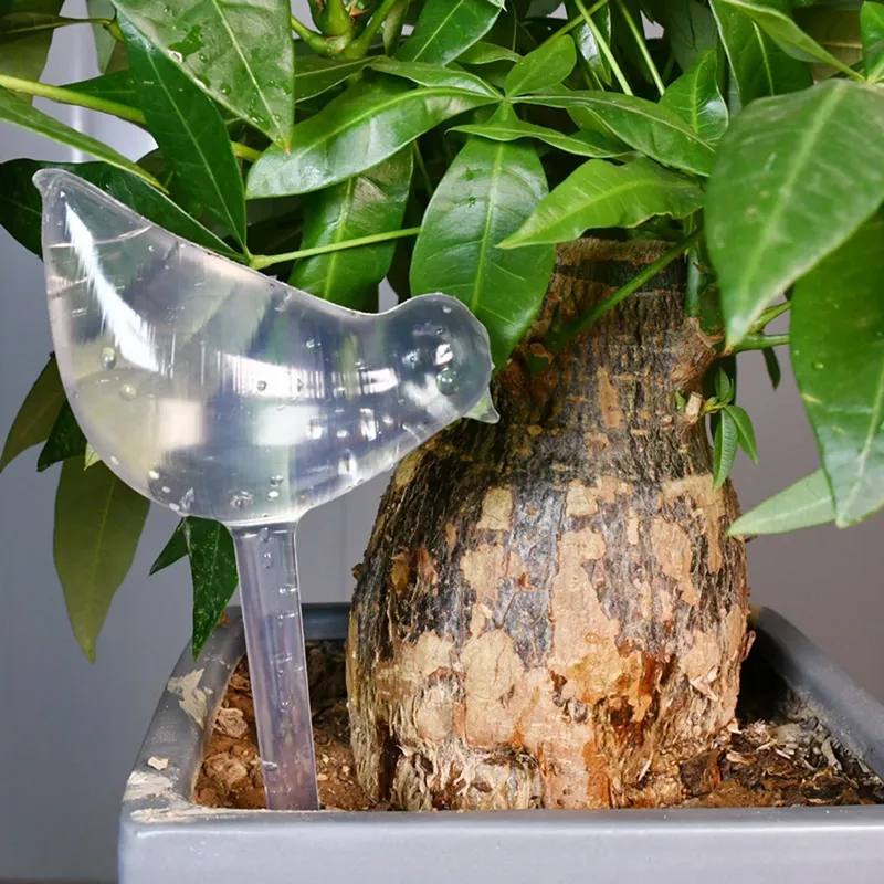 Selbstbewässernde Kugeln in Vogelform für den Garten, perfekt für die automatische Blumenbewässerung und Hausgartengeräte, Tropfwasser-Sickergerät