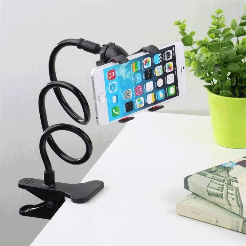 Universal Handy Halterung Clamp Nacht Desktop Lange Arm Faule Person Telefon Steht UnterstĂŒtzung FĂŒr iPhone Xiaomi Huawei Samsung - 4.69 EUR