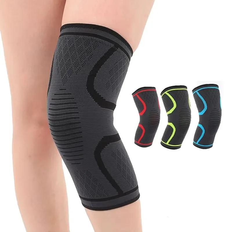 1PC Knie Brace Elastische Kompression Knie Hülse Bein Wrap für Sport Laufen Fitness Gym Übung Im Freien Verhindern Arthritis