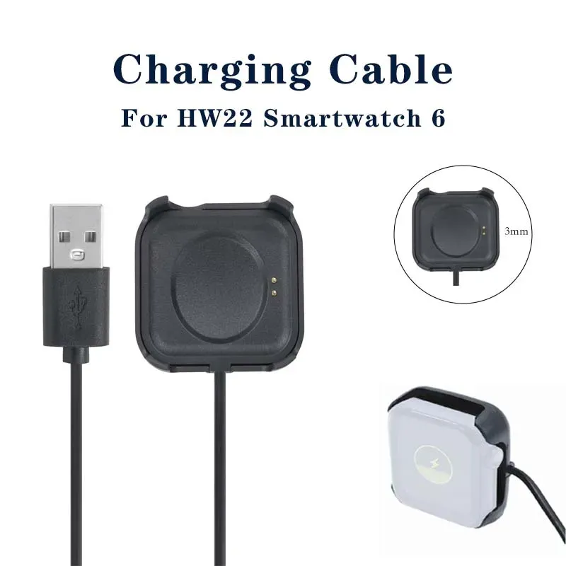 1PC Smart Uhr Magnetische Ladegerät Smartwatch Ladekabel USB Aufladbare Adapter für HW22 Smartwatch Schnelle Lade