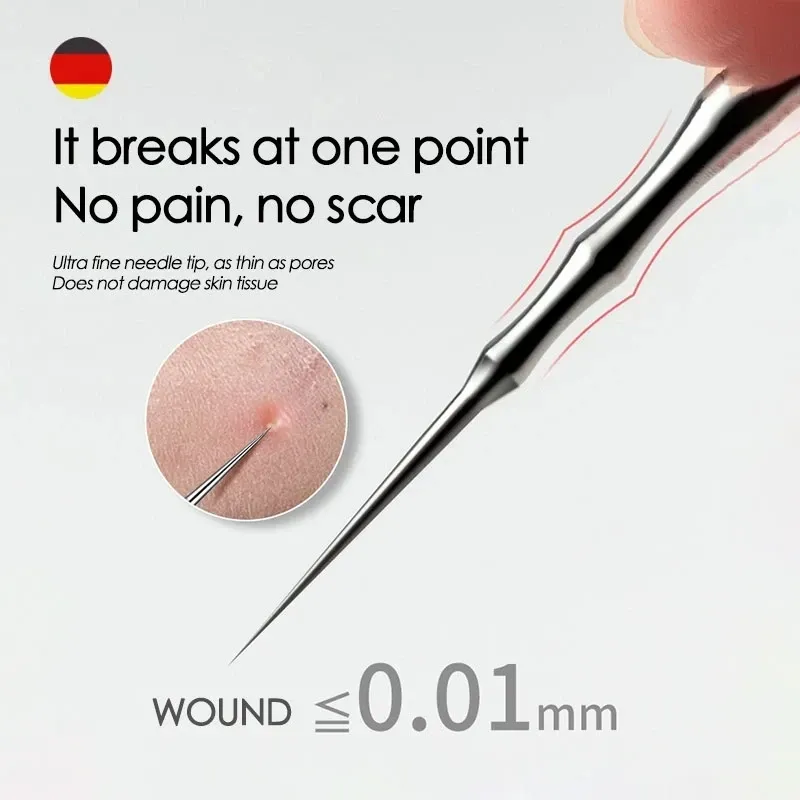 Akne Nadel Poren Reiniger Nadeln Schönheit Artefakt Makel Extractor Remover Nadel Werkzeug für Pickel Mitesser Entfernung
