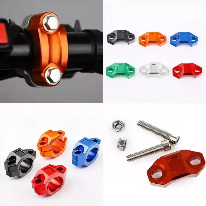 22MM Motorrad Kupplungshebel Bremspumpe CNC Feste Basis Unten Adapter Block Kupplung Bremse Hauptzylinder Halterungsabdeckung