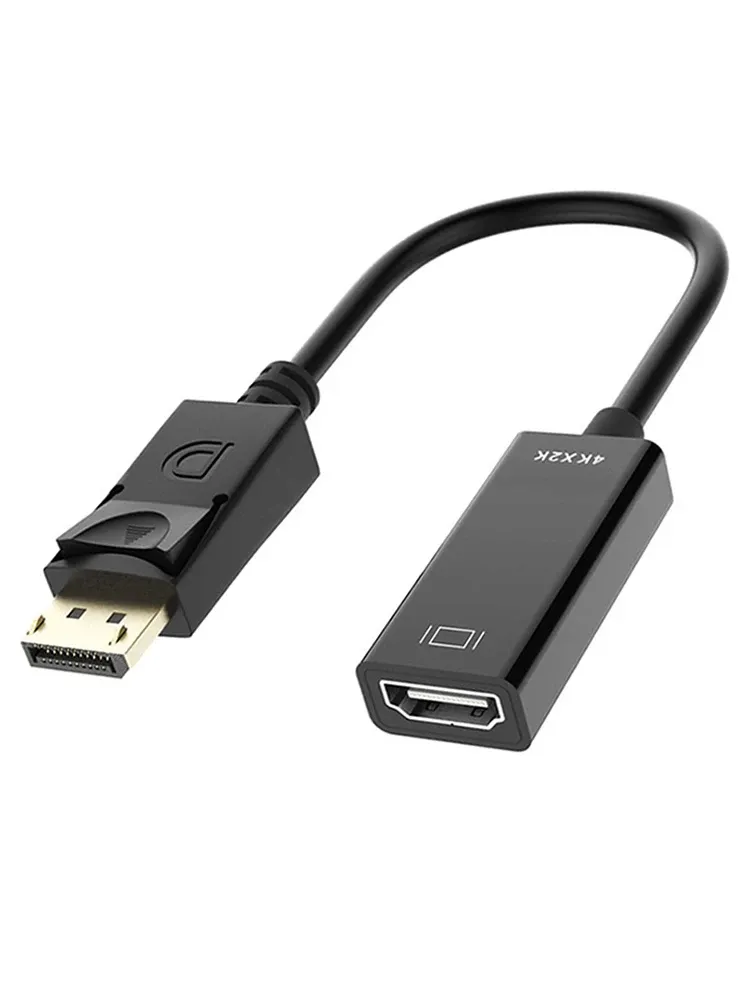 4K DisplayPort zu HDMI-kompatibel Adapter Männlich DP zu Weiblich HDMI-Kompatibel Kabel Für HDTV PC projektor Konverter Video Audio