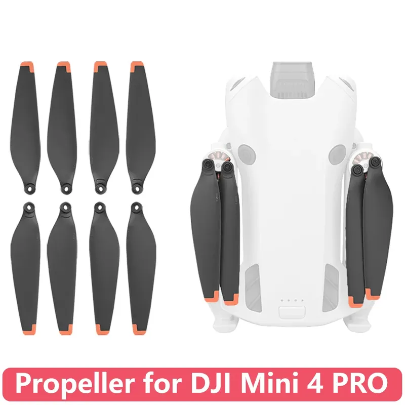 Propeller für DJI Mini 4 Pro, geräuscharme und schnell lösende Ersatzklingen, Requisiten, Flügel für DJI Mini 4 Pro Drohnenzubehör - 8.04 EUR