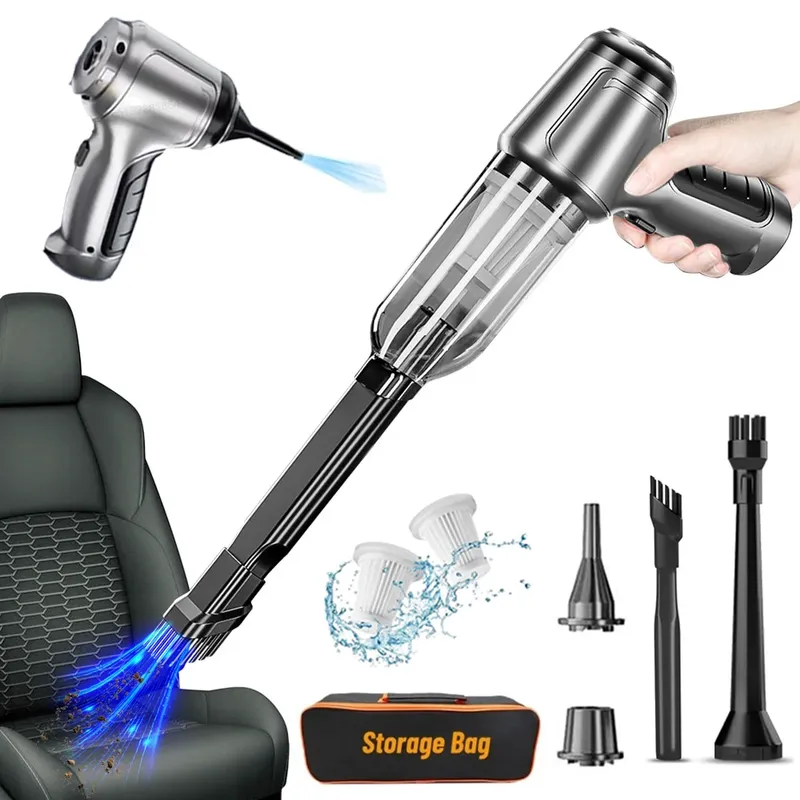 Tragbarer Autos taub sauger leistungs starker kabelloser Autos taub sauger 95000pa starker Saug-Hands taub sauger für Autos