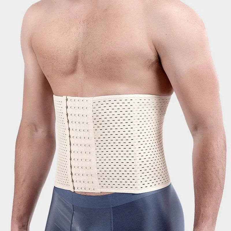 Männer abnehmen Body Shaper Taille Trainer Trimmer Gürtel Korsett für Bauch Bauch Shaper Bauch Kontrolle Fitness Kompression Shape wear