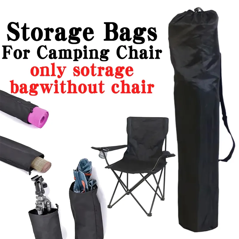 Tragbare Aufbewahrungstaschen für Campingstuhl, langlebige Ersatz-Aufbewahrungstasche, verschiedene Taschen, Zelt-Tischtasche, Aufbewahrungswerkzeuge (kein Stuhl)
