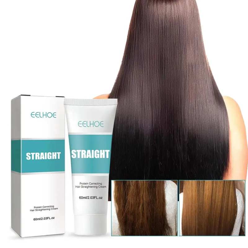 Keratin-Protein-Korrektur-Haarglättungscreme, regeneriert die Ernährung und Feuchtigkeit des Haares und tut das Haar nicht leicht weich - 4.78 EUR