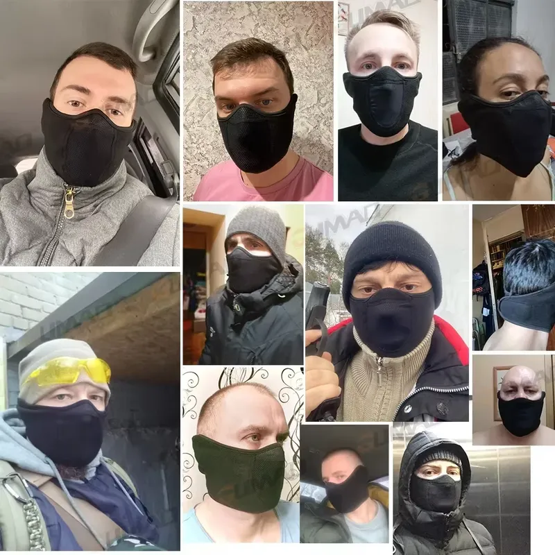 Halswärmer für kaltes Wetter, Ohrabdeckung, Fleece, Thermoschal, Maske, Gesichtsbandana, Skifahren, Radfahren, Sport, Snowboard, Wandern, Männer und Frauen, Winter