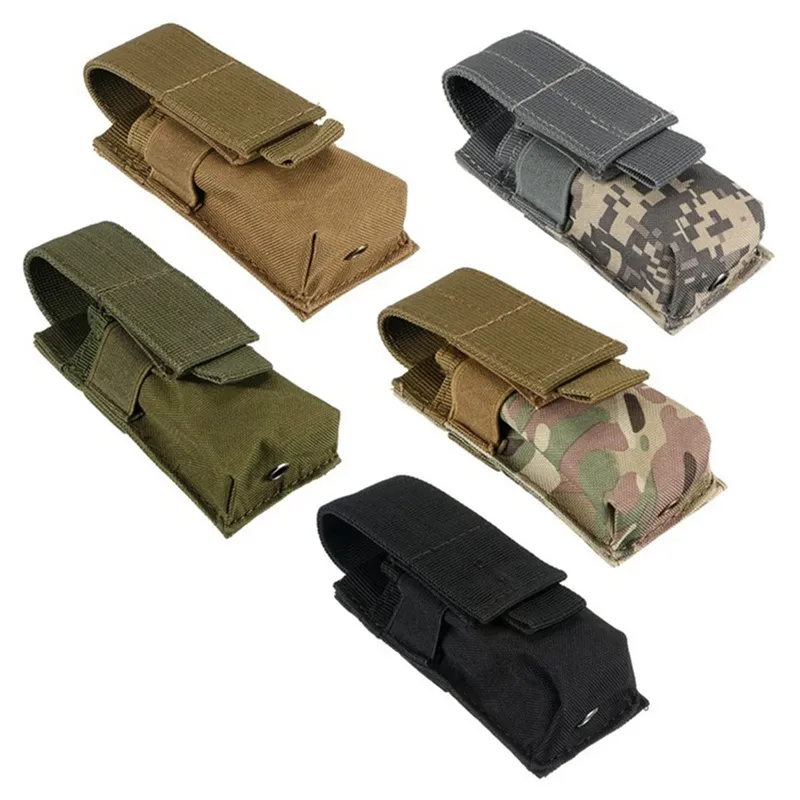 Taktische 360-Grad-drehbare Taschenlampe Tasche Holster Taschenlampe Fall für Gürtel Taschenlampe Abdeckung Jagd Beleuchtung Zubehör Überleben Kits