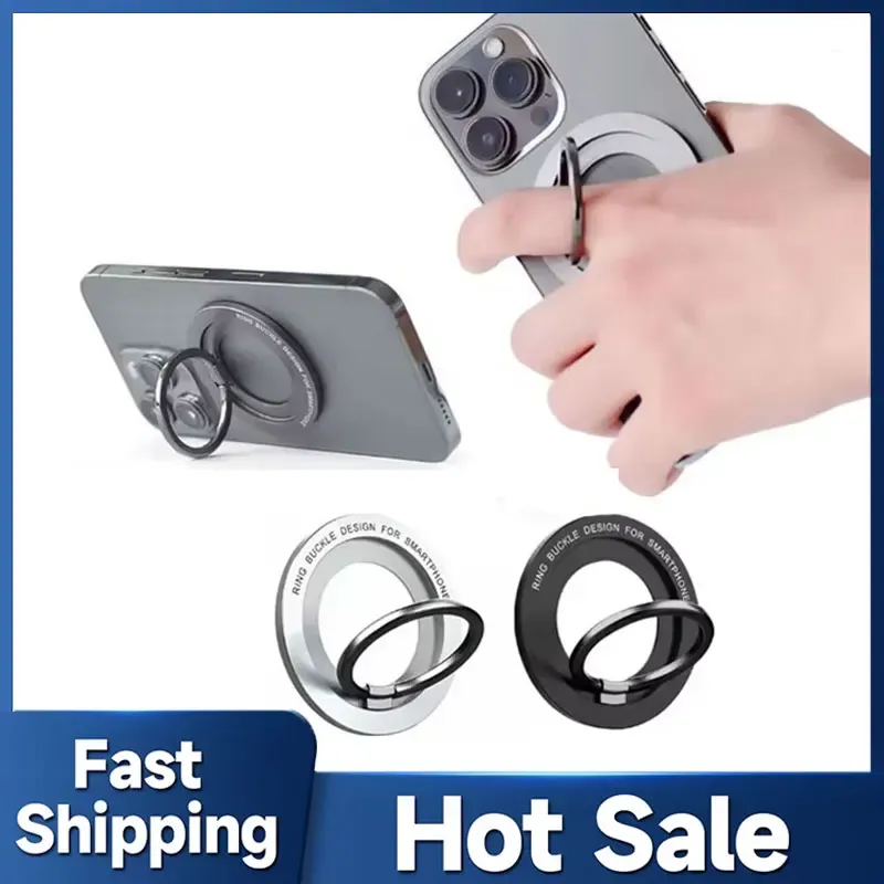 Magnetisch für Magsafe Telefonhalter Ständer Mini Magnet Fingerring Buchse Handyhalterung für IPhone 16 15 14 13 12Pro/Max