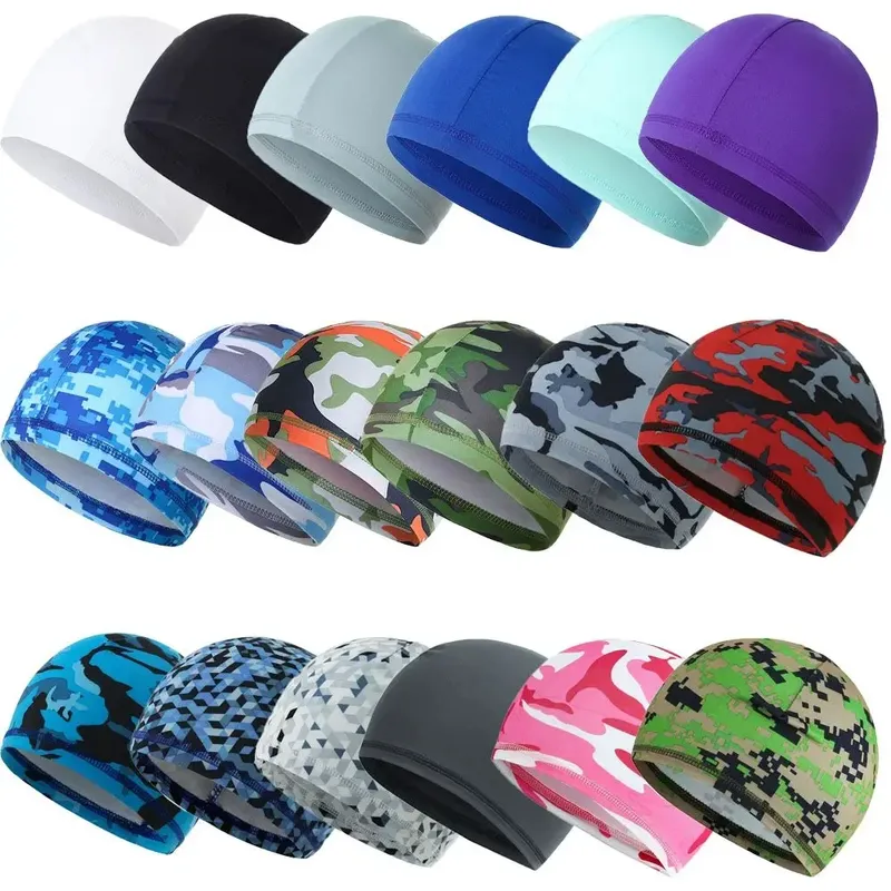 Sommer Radfahren Beanie Männer Kappe Frauen Hut Motorrad Camouflage Quick-Dry Elastische Fahrrad Anti-Uv Angeln Atmungsaktive Lauf Sport kappe - 3.04 EUR