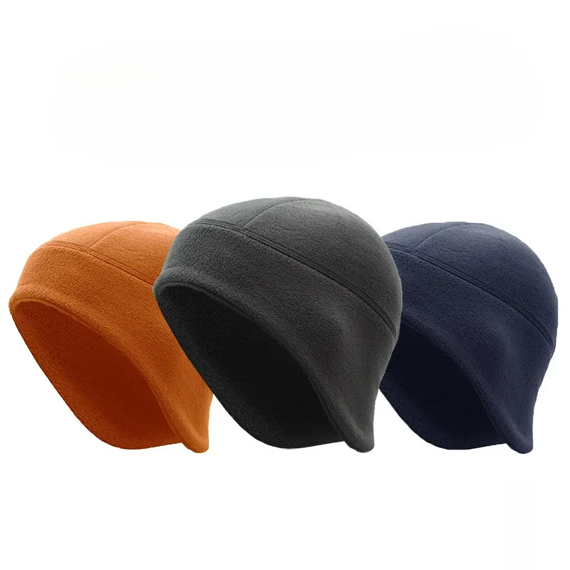 Winter-Fleece-Mützen für Herren Beanie-Mütze Jagd-Wanderhut Damen-Beanies Ski-Lauf-Radfahr-Mütze Warme Fahrrad-Kopfbedeckung Bonnet