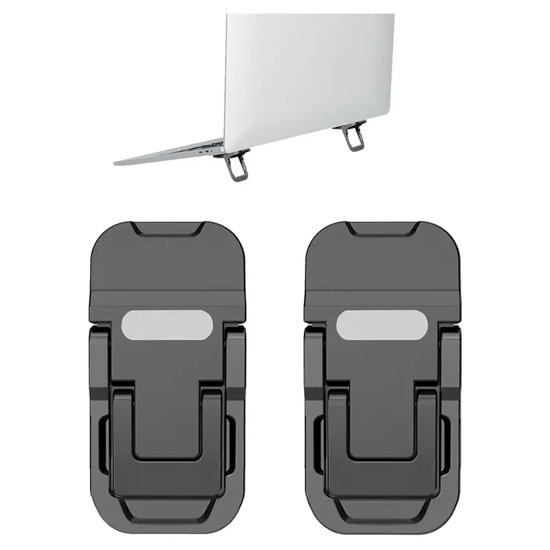 2 teile/satz faltbare laptop ständer tragbare notebook halterung halter verstellbare riser kühlung halterung universal für laptop tablet