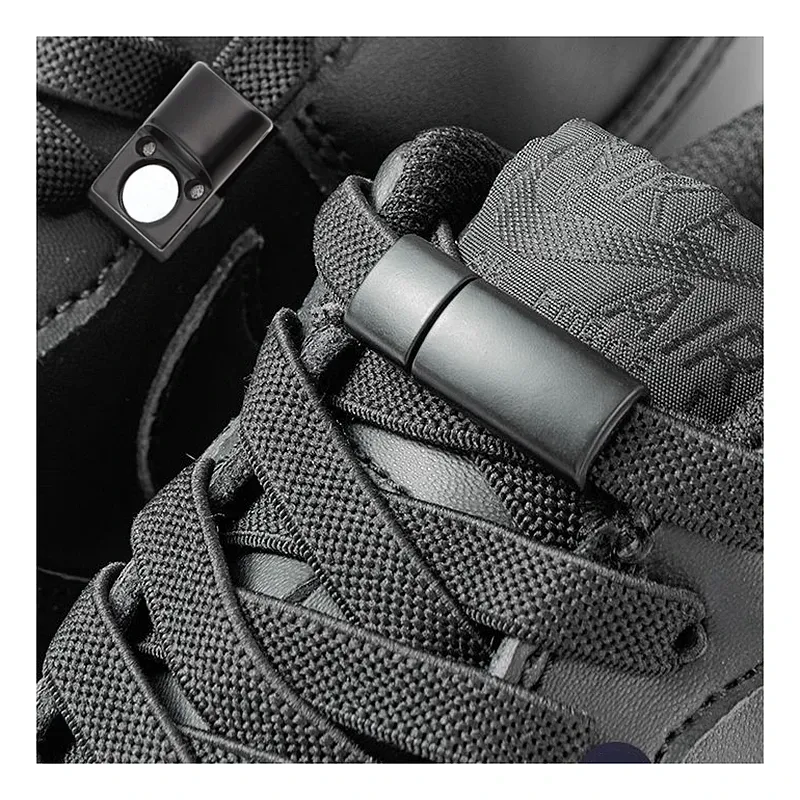 Elastische Schnürsenkel für Turnschuhe, Stiefel, Magnetverschluss, Schnürsenkel ohne Bänder, flach, ohne Binden, Schnürsenkel, Gummibänder für Schuhe, Zubehör, 1 Paar