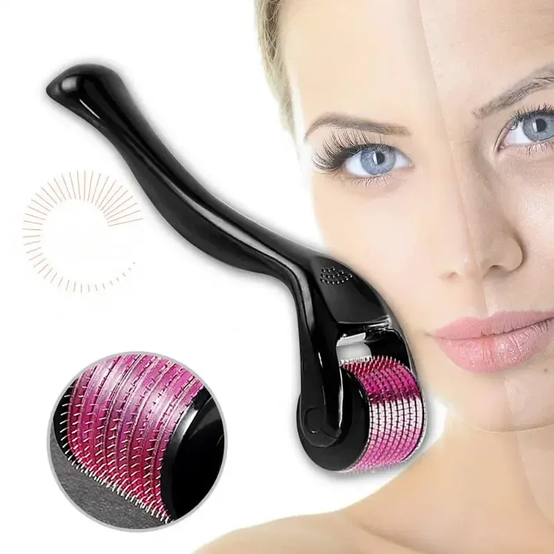 0,25 mm professioneller Mikronadelroller, 540 Titan Mikronadel Gesichtspflege Schönheitsmassage Mikroschleifwerkzeug, Massage