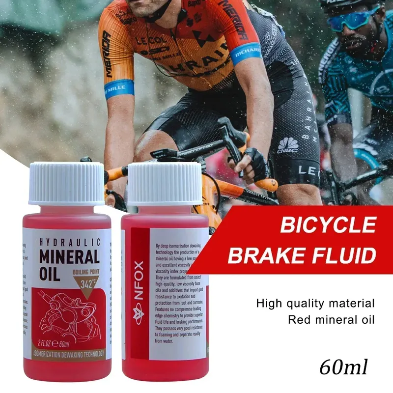 1/2/3 Stück 60 ml Fahrrad-Bremsflüssigkeit, Mineralöl-Systemflüssigkeit, Radfahren, Mountainbikes für Fahrradzubehör, Ölinjektor