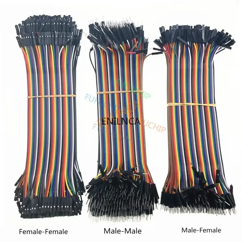 Dupont Line 10 cm 20 cm 30 cm 40 Pin Stecker auf Stecker + Stecker auf Buchse und Buchse auf Buchse Jumper Wire Dupont Kabel für Arduino DIY KIT