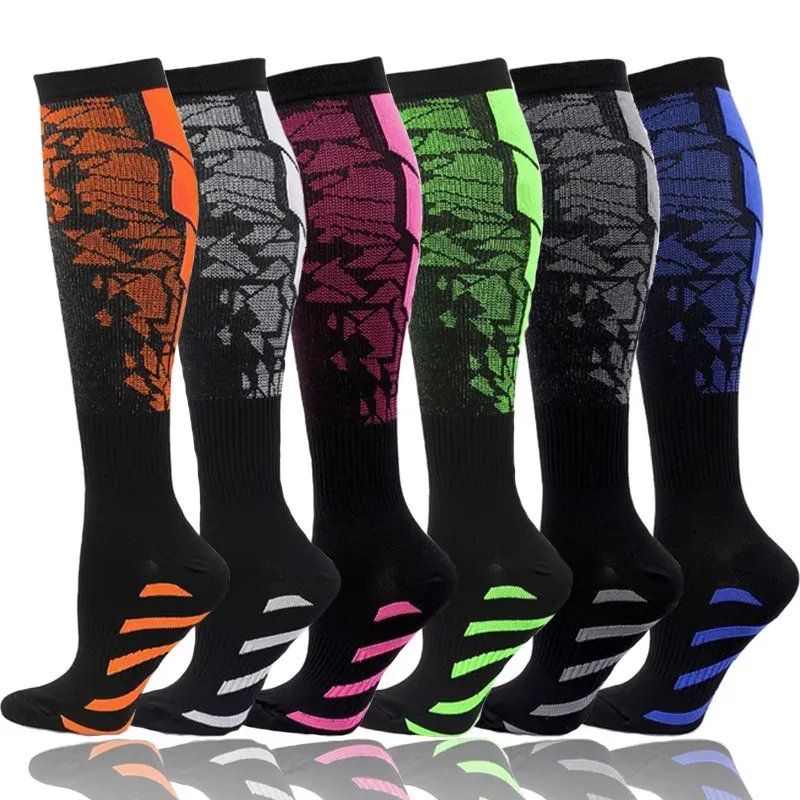 Kompressionssocken, Laufen, Sportsocken, medizinische Pflege, 20–30 mmHg, für Flugreisen, Schwangerschaft, Ödeme, Diabetes, Krampfadern
