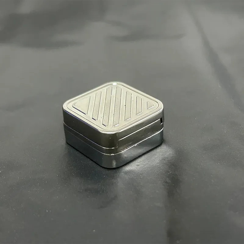 Cube Push Card Magnetic Slider EDC Fidget Slider Metall ADHS Anti-Stress-Spielzeug Stress und Angstlinderung Fidget Toys Schreibtischspielzeug