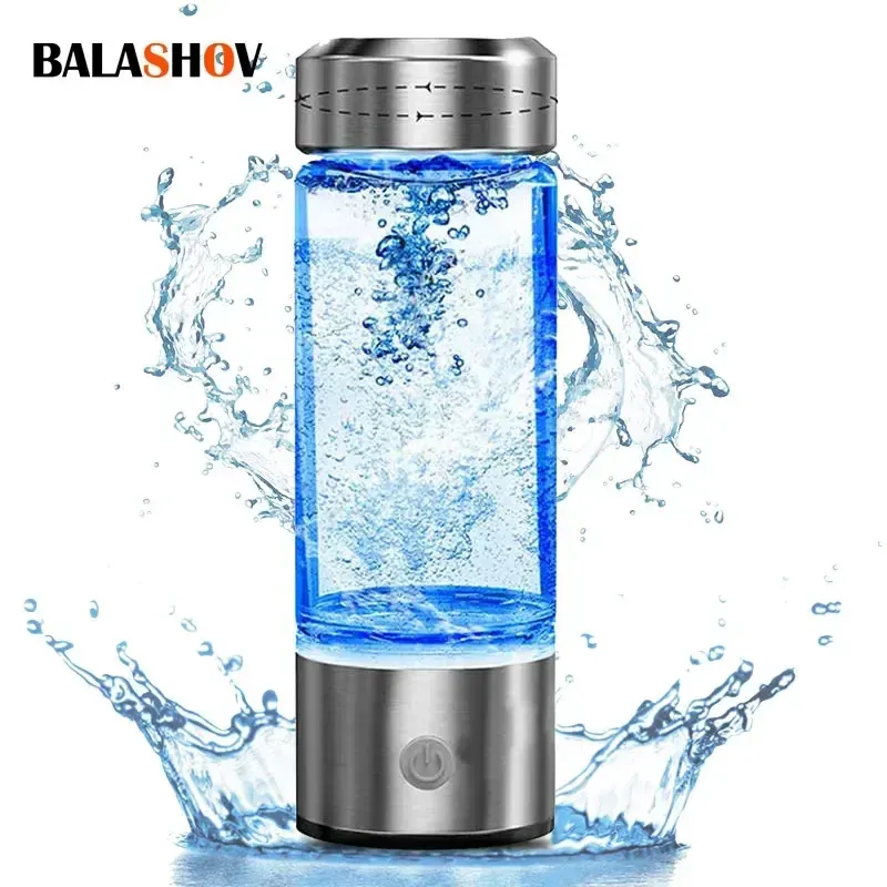 Wasserstoffreicher Wasserbecher, tragbarer elektrischer Wasserstoffreicher Wassergenerator, Flasche, Titanqualitätsfilter, Wasserbecher für das Gesundheitswesen, USB