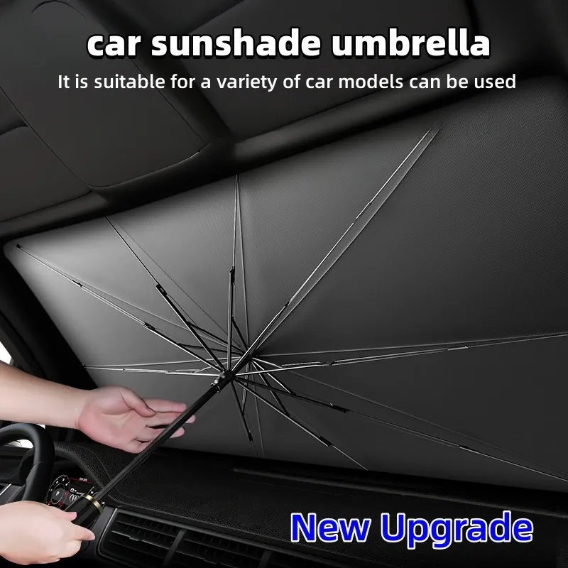 Auto Sonnenschirm Windschutzscheibe Regenschirm Front Sonnenschutz Sonnenschirm Faltbare Sommer Schutz Auto Wärmedämmung Auto Zubehör