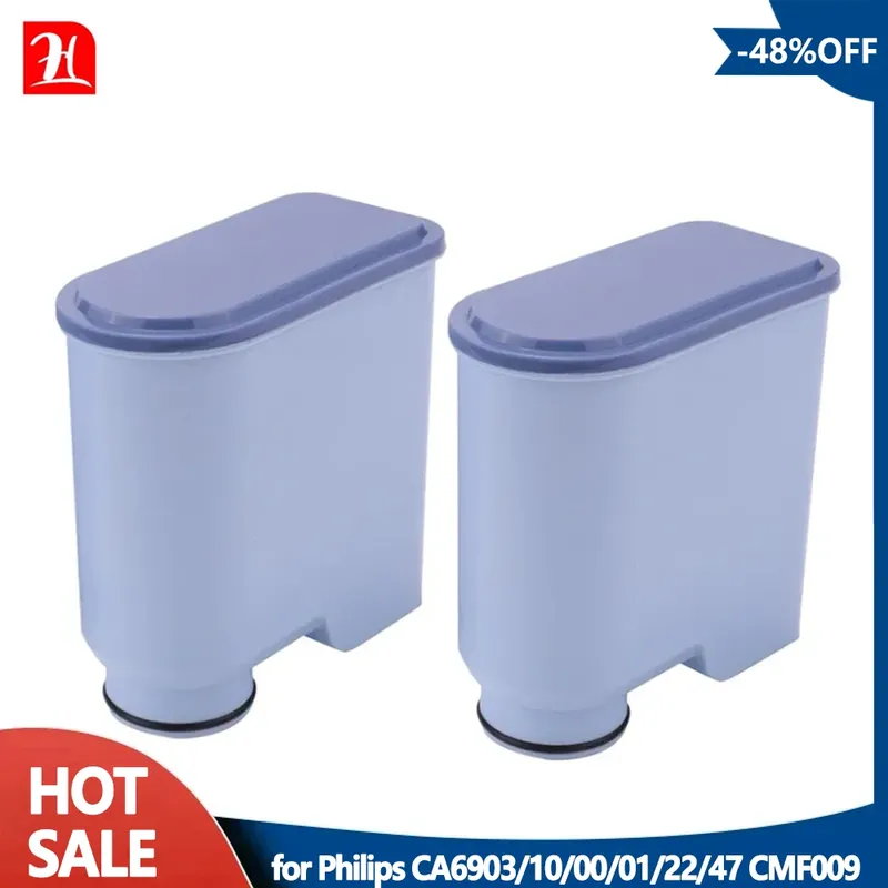 1/2PCS CMF009 Kaffeemaschine Wasserfilter Ersatz für Philips Saeco AquaClean Filter Entkalkung CA6903/10/00/01/22/47 CMF009