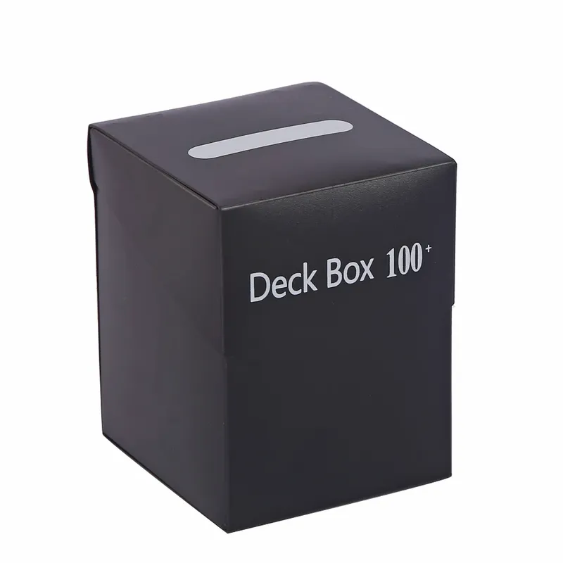 Deck Trading Cards Box für 100+ Game Baseball Card Aufbewahrungsbox Spielkarten-Tragetasche für Family Party Games Supplies