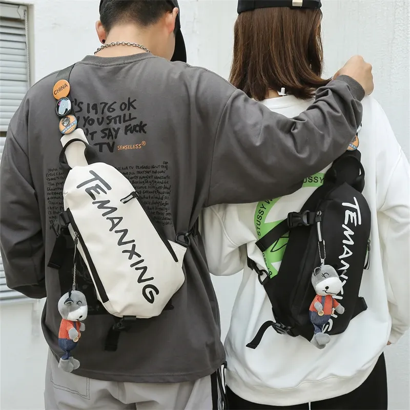 AOTTLA Brusttasche, Umhängetasche, Rucksack für Herren, wasserdicht, Oxford-Stoff, Umhängetasche, Damen, 2021, lässige Umhängetasche, Unisex, kleine Tasche