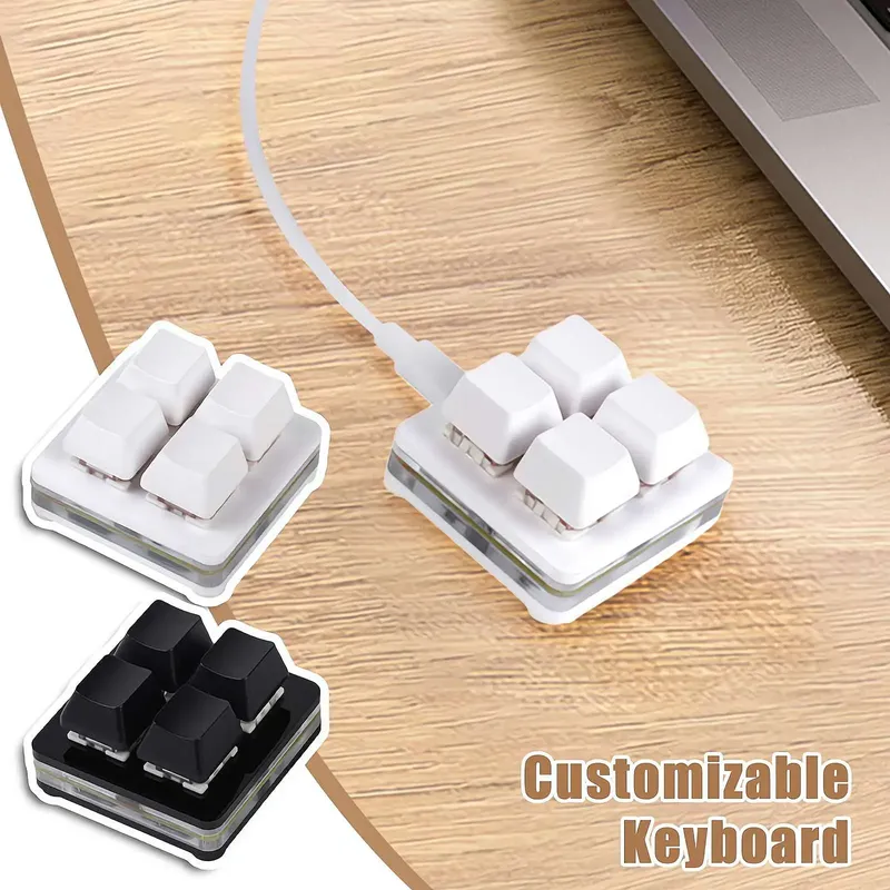 1/2/3/4 Tasten outemu rot osu Tastatur Mini Makro mechanische Tastatur Gaming programmier bare Multimedia-Steuerung DIY Tastatur für CAD PS