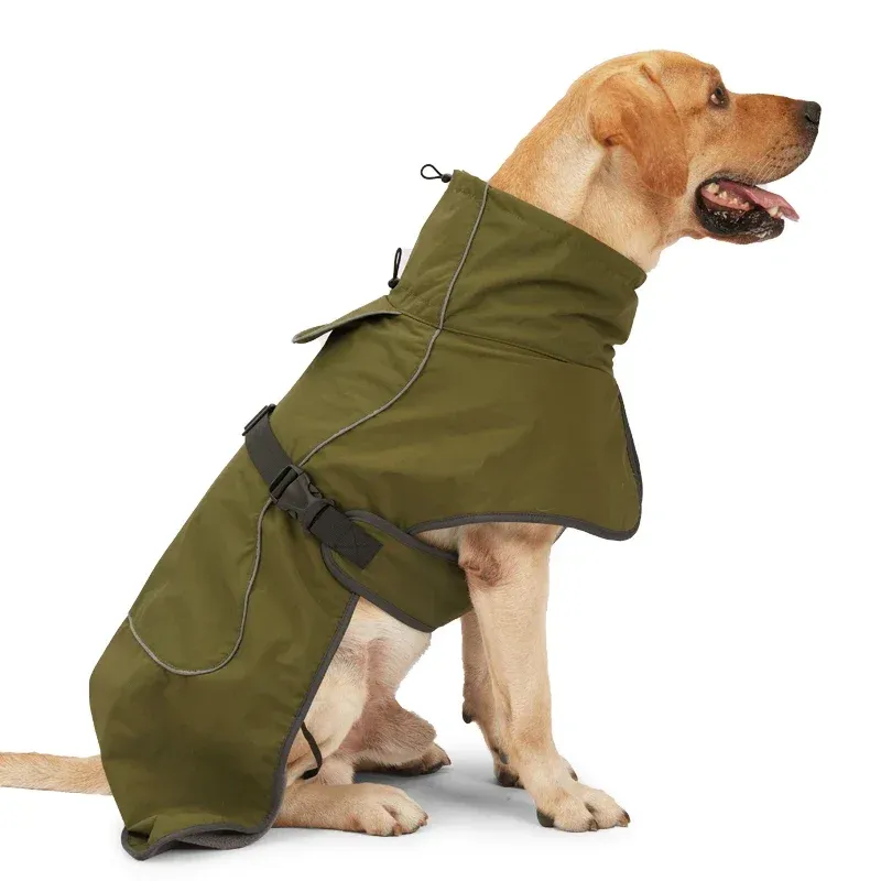 Winterkleid ung für Hunde wind dichte Weste verstellbare Kleidung mit Geschirr kaltes Wetter wasserdichtes Outfit für kleine mittelgroße Hunde