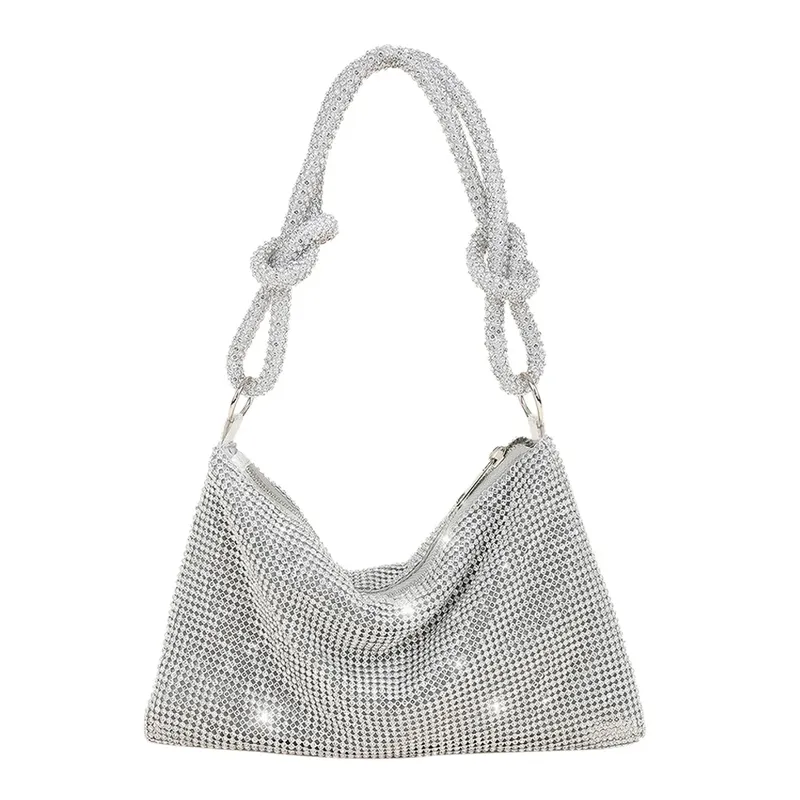 Frauen glänzende Strass Dinner Bag neue Party Hochzeit Geldbörsen 2023 Luxus Full-Diamond Damen Handtasche Designer funkelnde Abend taschen