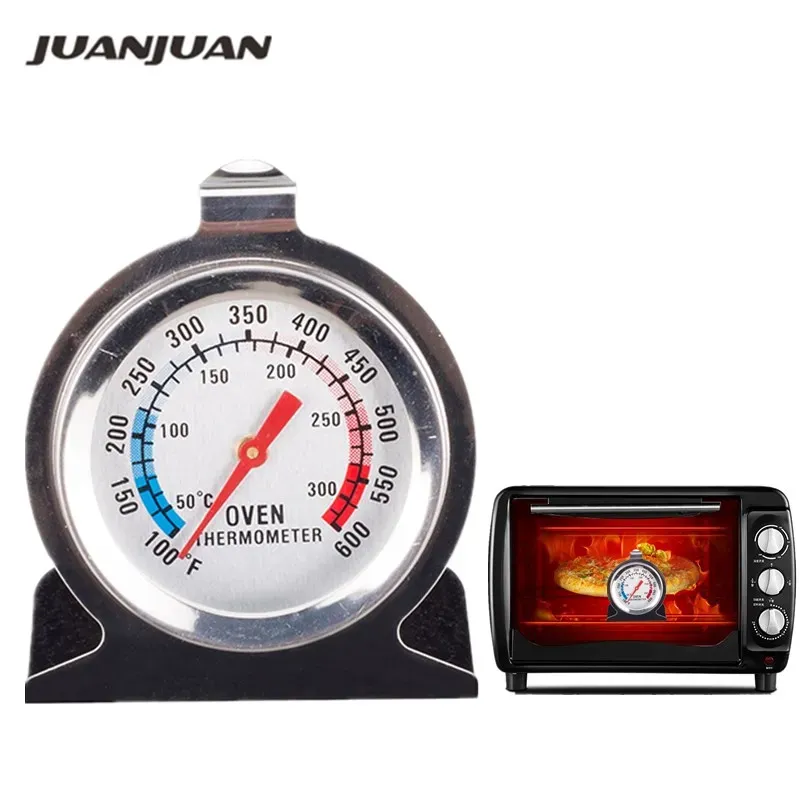 Edelstahl Lebensmittel Fleisch Temperatur Stand Up Zifferblatt Ofen Thermometer Gauge Gage Große Durchmesser Zifferblatt Küche Backen Liefert