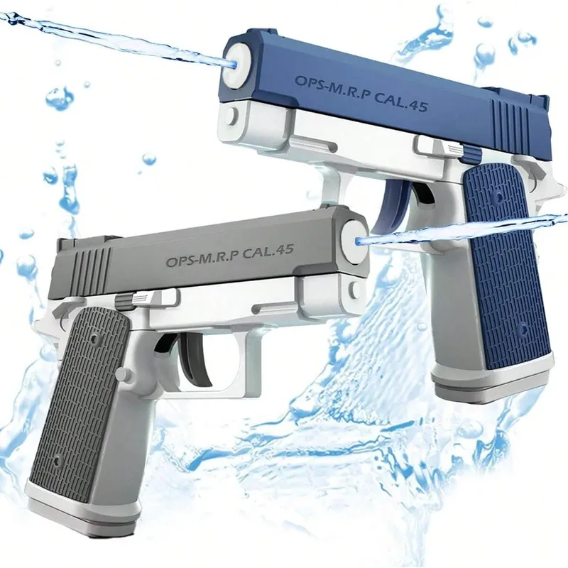 M1911 Wasserpistolen Pistolenspielzeug Spritzpistolen, Sommerpool Strand Schießspiele Outdoor-Spielzeug, Wasserblaster-Pistole für Kinder Erwachsene