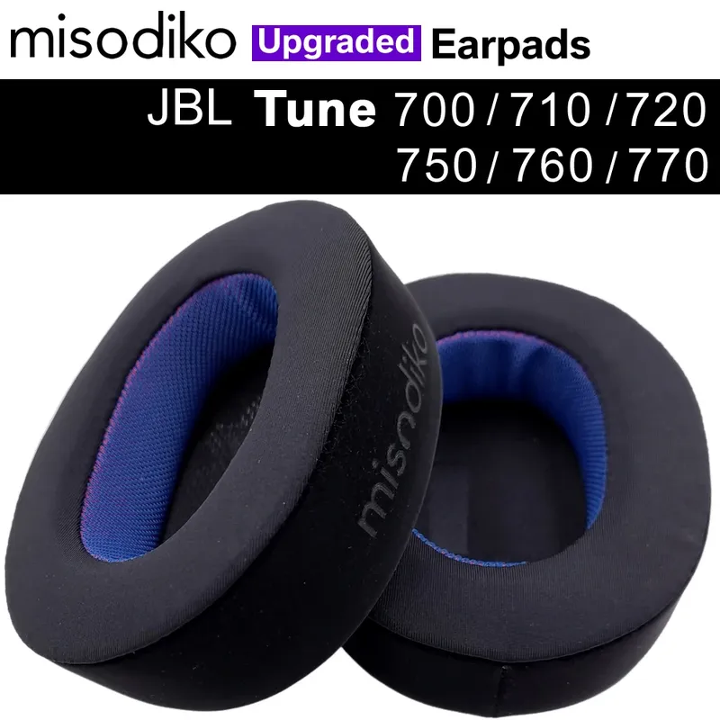 misodiko Verbesserte Ohrpolster als Ersatz für JBL Tune 700/710/720/750/760/770 Kopfhörer
