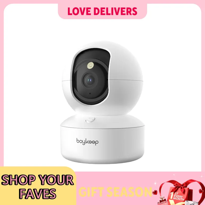 BoyKeep 3MP 5G/2,4 GHz WiFi Indoor Home Security IP Smart Baby Monitor Kamera Automatische Tracking 24/7 Video Überwachung Kamera