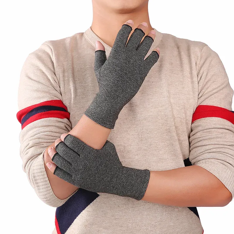 Kompressionshandschuhe für Arthritis, Baumwolle, Gelenkschmerzen-Linderung, Handgelenkstütze, Handbandage für Frauen und Männer, Therapie-Handgelenkbandage, Kompressionshandschuhe