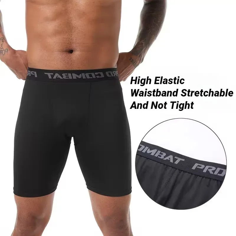 Herren-Boxershorts, Sportunterwäsche, Unterhose, Gym-Shorts, M, L, XL, Schwarz, schnell trocknende Jogginghose, Feuchtigkeitsaufnahme, atmungsaktiv, Fitness