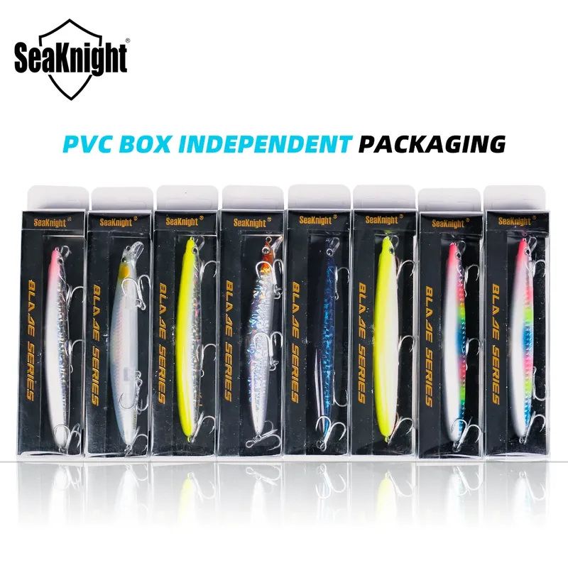 SeaKnight SK008 Sinkender Minnow-Angelköder 1 Stück 125mm 20g 0,3-0,9M Tiefe Weitwurf-Kunstköder Angelzubehör