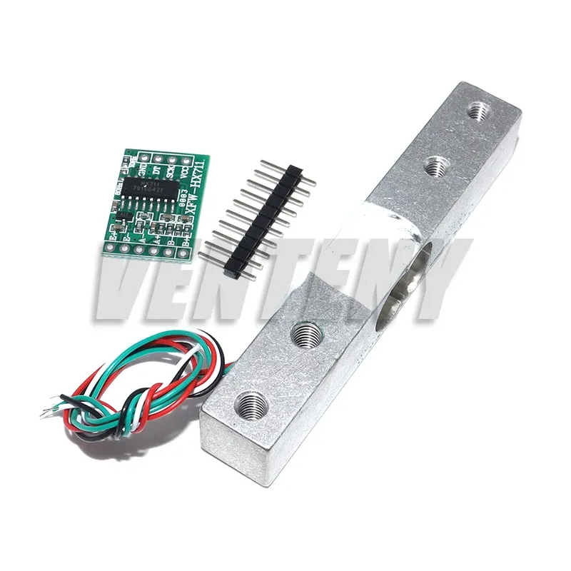 HX711 Wägezelle 1KG 5KG 10KG 20KG AD-Modul Gewichtssensor Elektronische Waage Aluminiumlegierung Drucksensor