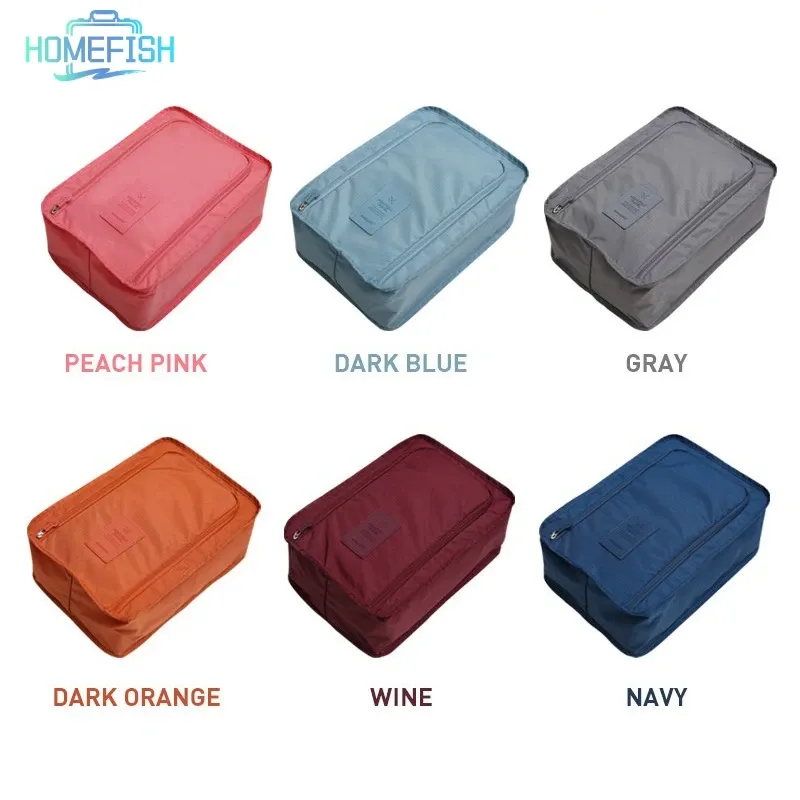 HOMEFISH Tragbare faltbare Schuhe-Aufbewahrungstasche, multifunktionale wasserdichte Reise-Schuhtasche, Organizer