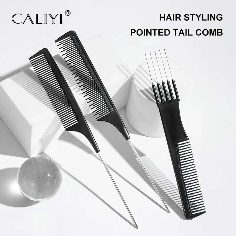 1/3 stücke Haar Kamm Pinsel Haar Glättung Kamm Professionelle Pinsel Tragbare Flauschigen Friseur Kamm Anti Statische Styling Werkzeuge
