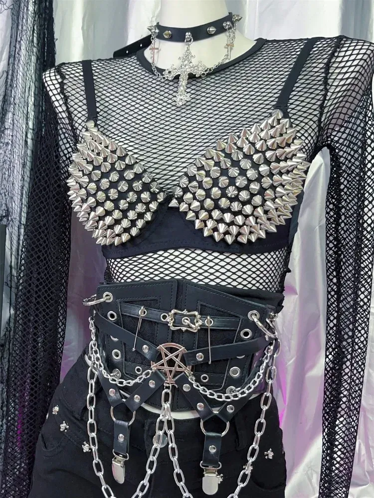 Neue Unterwäsche BHs Neueste Sexy Dessous Damen Strass-Cover-BH Top Silber Plunge Bügelloser Bralette Mode Pailletten