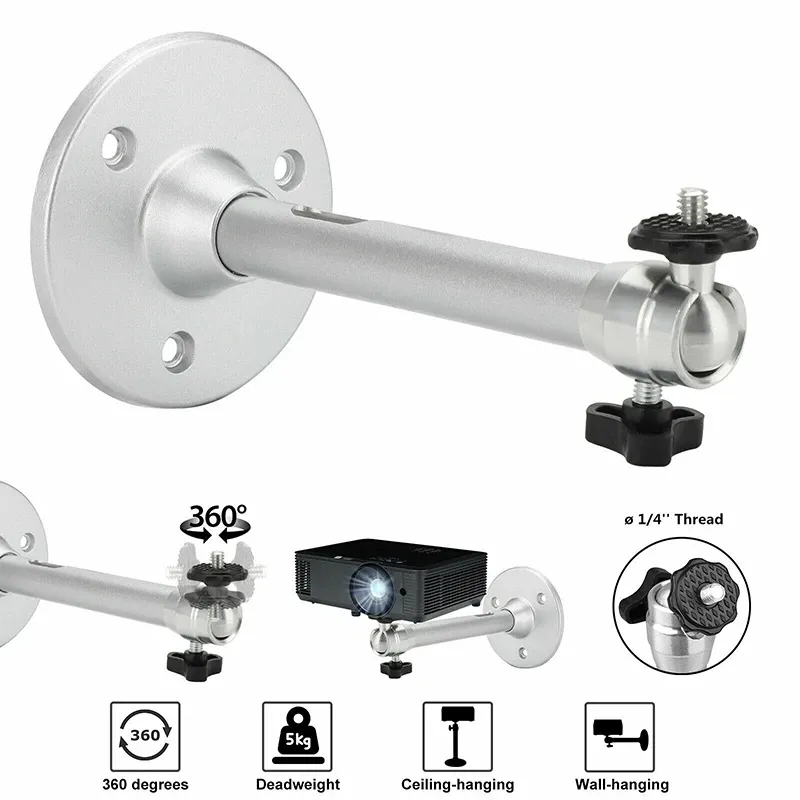Salange Mini Projektor Wandhalterung Ständer Deckenhalterung Halter für HY300 YG300 J15 HY320 Mini Projektor DV Sicherheit Webkamera
