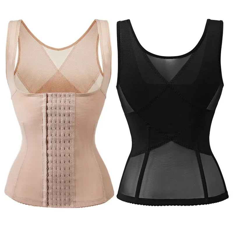 Taille Korsett Postpartale Mantel Bauch Top Trainer Shapewear Frauen Abnehmen Mantel Frau Flache Bauch Taille Trainer Körper Shaper