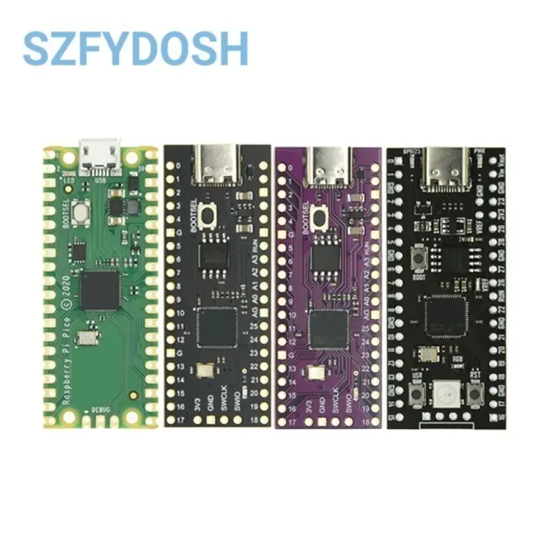 Raspberry Pi Pico Development Board Ein kostengünstiges Hochleistungs-Mikrocontroller-Board RP2040 Cortex-M0+ Dual-Core ARM