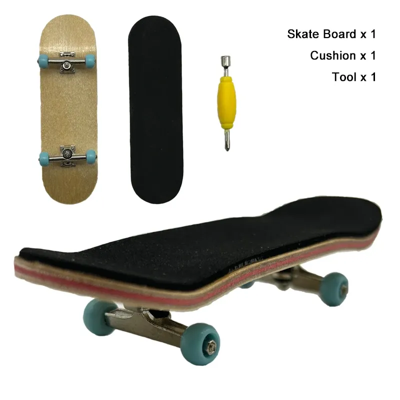 Puzzle Spielzeug Finger Skateboard Ahorn Holz Griffbrett Hobbys Neuheit Anti Stress Sensorischen Spielzeug Für Jungen Mini Lustige Nette Skate Geschenk